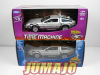 LOT 2 Voiture 1/24 WELLY DELOREAN RETOUR VERS LE FUTUR I II "back to the future"