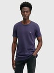 AllSaints Tonic Crew T-Shirt - Purple, Purple, Size M, Men