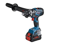 Bosch Professional BITURBO GSR 18V-150 C Cordless Drill/Driver (max. Torque of 150 Nm, excl. Batteries and Charger, in L-BOXX 136)