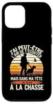 Coque pour iPhone 12/12 Pro Cadeau idée Drôle Chasseur Homme Chasseur Humour Chasse