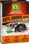 KB Home Defense Raticide souricide céréales prêt à l'emploi défense - 5 sachets de 25 g