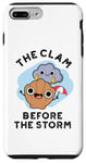 iPhone 7 Plus/8 Plus The Clam Before The Storm Funny Weather Puns Case