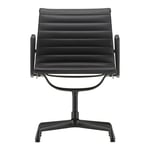 Vitra - EA 108, Svart Bas, Läder: Kat. L20 - Leather - 69 - Kontorsstolar - Charles & Ray Eames - Brun