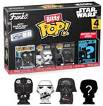 🌟Funko Bitty Pop! Star Wars 4 Pack Vinyl Figures New Sealed Darth Vader Mystery