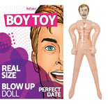 BoyToy Perfect Date Blow Up Male Love Doll Blonde Inflatable Model Stag Sex Toy