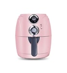 Augu 2.5L Air Fryer, Household Oil-Free Electric Fryer, Adjustable Temperature Control And Timer, 1200W/Pink