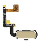 Home button + Flat Cable for Samsung A3 2017 - Gold