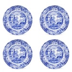 Blå Italian tallrik 27cm, 4-pack - Spode