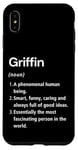 Coque pour iPhone XS Max Griffin Définition du nom Dictionnaire amusant