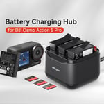 Fast Charger Battery Charging Box Charging Hub for DJI Osmo Action 5 Pro