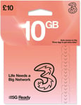 Three SIM Card 4G PAYG Nano / Micro / Standard TRIO Pay As You Go 3 Combi SIM UK