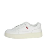 Levi's Homme Glide Sneakers, Regular White, 42 EU