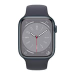 Montre Connectee Apple Watch Serie 8 41mm Noir Reconditionnee Grade A+