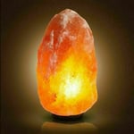 Himalayan Salt Lamp 1-2 KG Crystal Pink Rock Salt Lamp Natural Healing Ionizing 