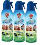 Pack of 3 Dust Off Compressed Gas Instant Dust Remover Air Duster Spray UK Made