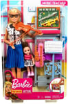 BARBIE CAREERS MUSIC TEACHER 12" DOLL WITH ACCESSORIES BLONDE BRAND NEW