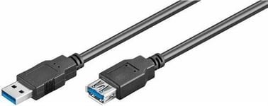 Goobay Usb 3.0 Superspeed Extension Cable 3m Usb 3.0 Male A To Usb 3.0 Female A