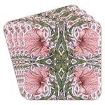 The Leonardo Collection Pimpernel Coasters Set of 4 | Coasters Set For All Modern Kitchen & Offices | Designed By William Morris | Coasters For All Types of Cups & Mugs