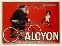 ALCYON VéLO/CYCLES Ramx - POSTER HQ 70x90cm d'une AFFICHE VINTAGE