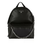 Michael Kors Women MD Backpack Bag, Black, Large