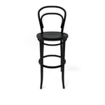 Ton - Ton Barstool 14 Low - Black B123 - Barstolar - Michael Thonet - Svart - Trä