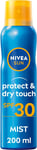 NIVEA SUN Protect & Dry Touch Refreshing Sun Mist Spray SPF50 200Ml