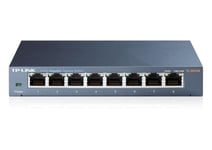 TP-Link - 8 Ports Netværks IGMP Switch - 10/100/1000 Mbps.