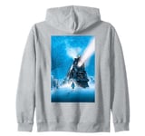 The Polar Express Train Poster Zip Hoodie