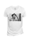 T-Shirt Homme Col V Charles Mingus Jazz Artiste Jazzmen Contrebasse