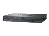 Cisco 886 VDSL/ADSL over ISDN Multi-mode Router - Router - ISDN/DSL 4-ports-switch - WAN-portar: 2 - Wi-Fi - 2,4 GHz