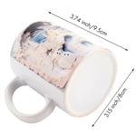 Tasse à Café 3D, en CéRamique Polyvalente au Design D'Espace CréAtif, et Thé de 11 Oz pour Femmes