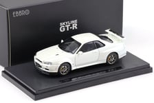 1:43 Ebbro Nissan (R34) Vspec II Blanc