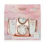 Style &amp; Grace Bubble Boutique Gift of Glow Set 100ml Body Wash + 100ml Body Lotion + 80g Bath Fizzer + Shower Flower