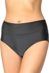 Merry Style Bas de Bikini pour Femmes pour Plage et Piscine, Mode de Bain Estivale Femme Caleçon Culotte Bas Maillot de Bain MSVR5 (Graphite (9154), FR 50 = DE 48)