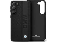 Case Bmw Bmhcs23m22rdpk S23+ S916 Black/Black Hardcase Leather Textured & Stripe