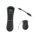 Wireless LCD Timer Remote Shutter Release for Nikon D90 D3300 D5500 D610 D7200