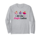 Mr. Men Little Miss Princess All the Jingle Ladies Christmas Long Sleeve T-Shirt