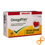 WALMARK OMEGAPRIM 30 Capsules Heart Health Supplement Omega-3 CoQ10 Selenium