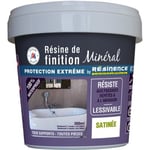 Résine de finition zone humide mate Résinence béton minéral 300ml