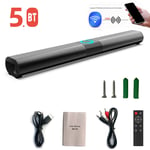 RGB LED Bluetooth V5.0 Sound Bar Speaker SUPER BASS TV Home Theater Subwoofer