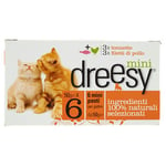 Adoc Dreesy by Adoc Aliments Humides pour Chats Cat MP Chatons Chat Ton Et Filets De Poulet - 8 Boîtes de 6 Canettes de 50 g - 2400 g