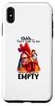 Coque pour iPhone XS Max Chut, ne me parle pas tant que ma tasse n'est pas vide Lustiges Huhn