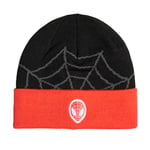 adidas Boy's Marvel Spider-Man Beanie, black/bright red, XS