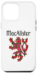 Coque pour iPhone 12 Pro Max Clan MacAlister Tartan Nom de famille écossais Scotland