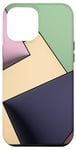 iPhone 14 Pro Max Pastel Colours Shapes Geometric Art Case