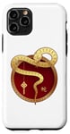 iPhone 11 Pro Zen Taiji Lucky Money Red Pocket Snake Year Pj ART ON BACK Case