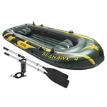 Intex set bateau 4 places Seahawk 4 (rames et gonfleur inclus) 351x145x48cm