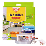 Zero In Flea Killer - Continuous Flea Control with 7-Watt Heat Flea Lamp - Safe, Chemical-Free & Covers 10-Metre Radius - Breaks Flea Life Cycle - Flea Traps for Home & Indoor Use