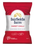 Fairfields Farm Crisps – Sweet Chilli Hand Cooked Potato Crisps 10 x 40g