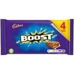 Cadbury Boost Bars 4 x 31.5g (126g) x 3 "Pure chocolate bliss"